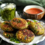 Whole Green Moong Tikki