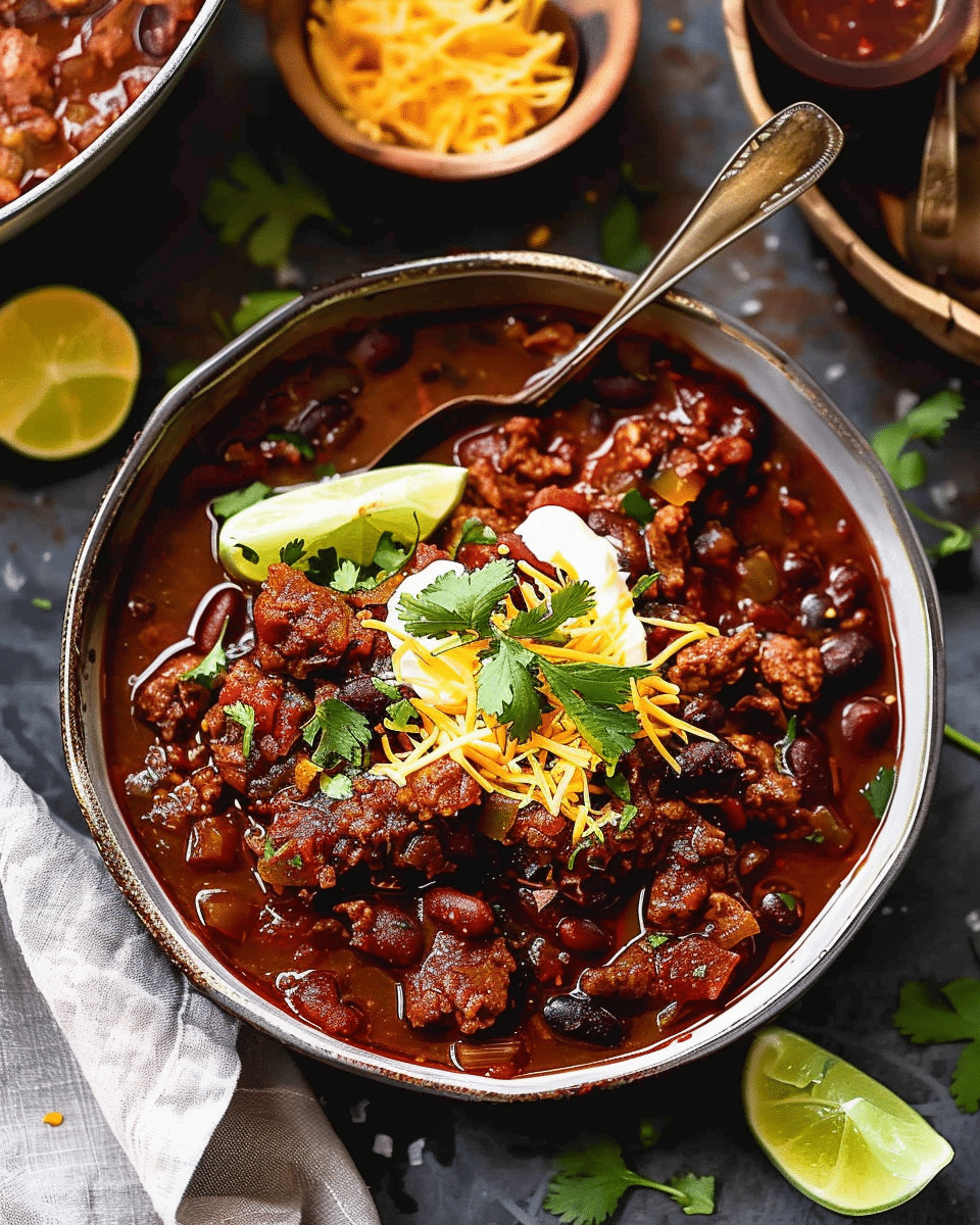 Braised Beef Chili