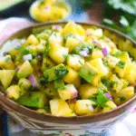 Fresh Pineapple Avocado Salsa
