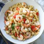 Greek Shrimp Pasta Salad