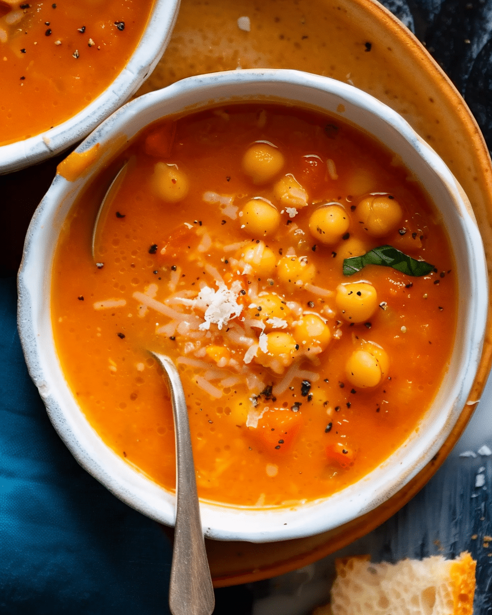 Chickpea Tomato Soup