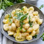 Gnocchi with Lemon-Parmesan Sauce