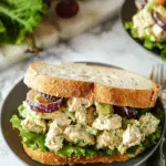 Tempeh Chicken Salad Sandwich