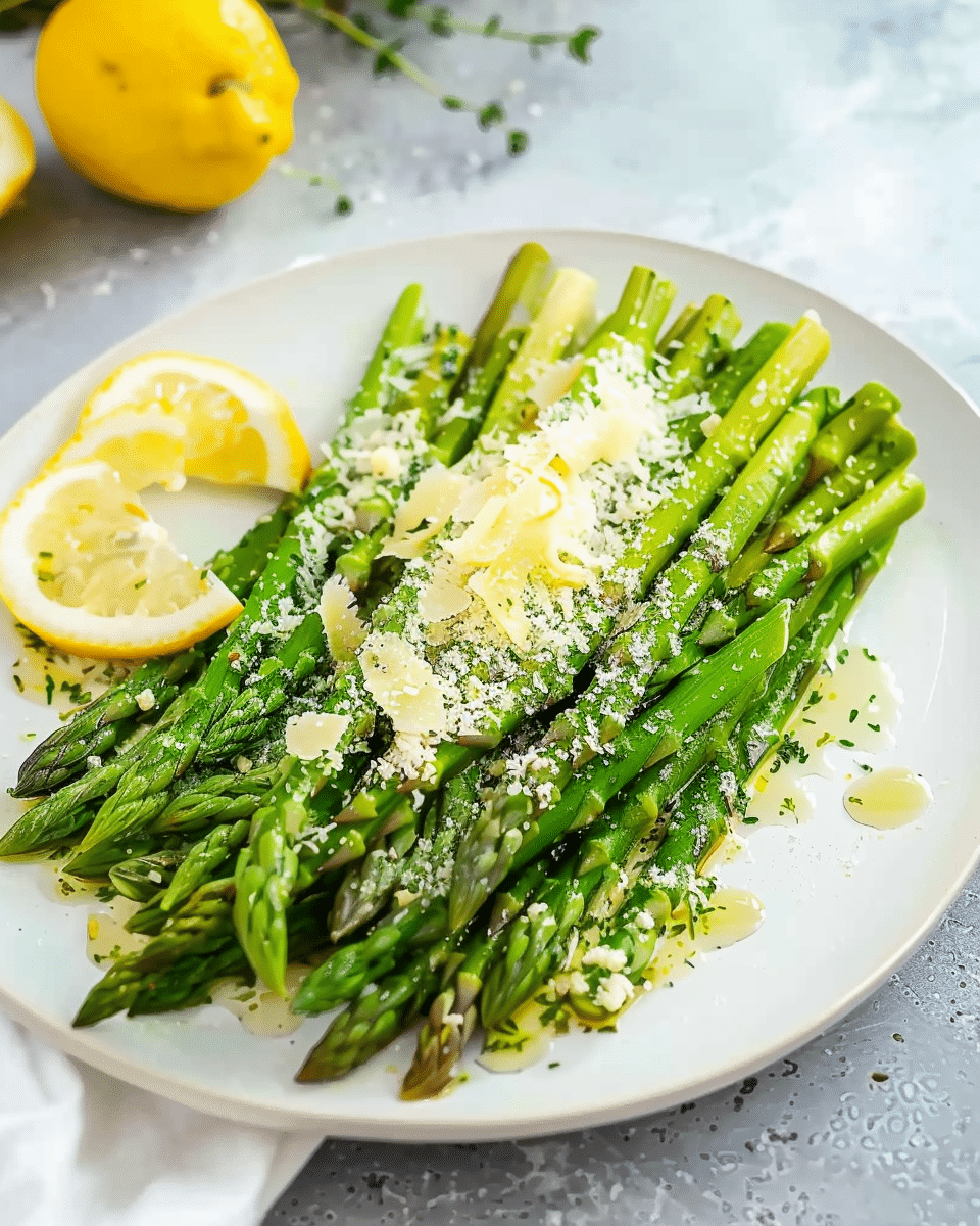 Asparagus Salad with Lemon and Parmesan