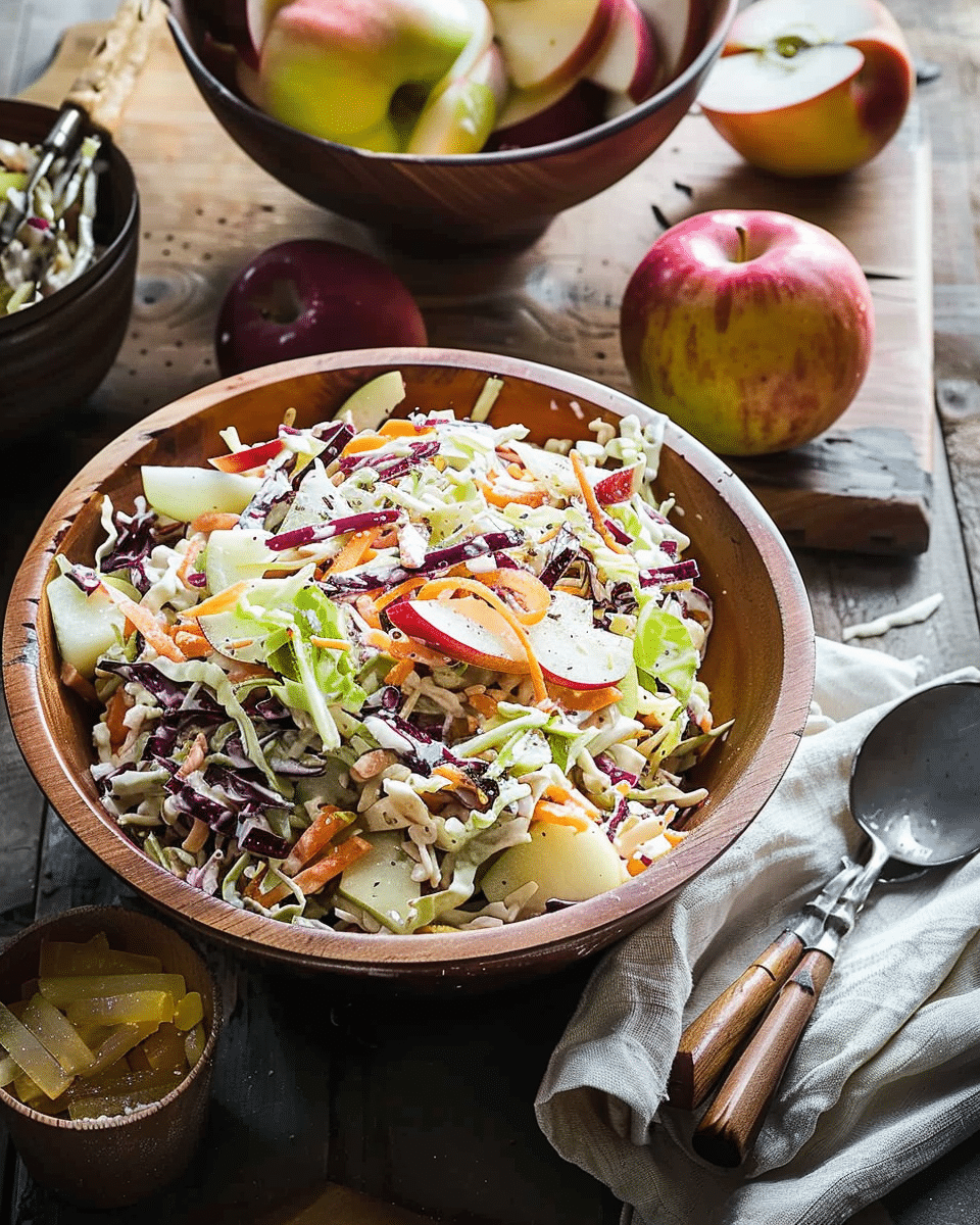 Fall Apple Slaw