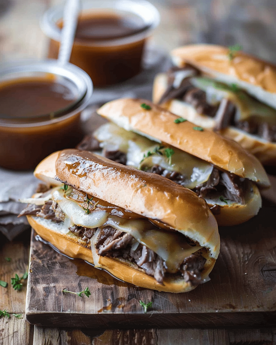 French Dip Sandwich with Au Jus