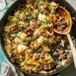 Ground Beef and Cabbage Skillet