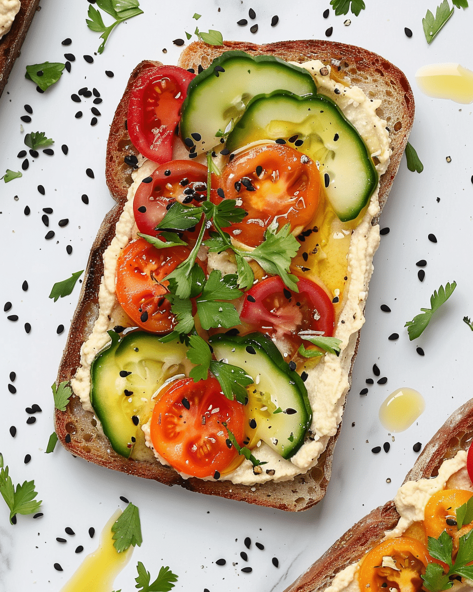 Hummus Toast