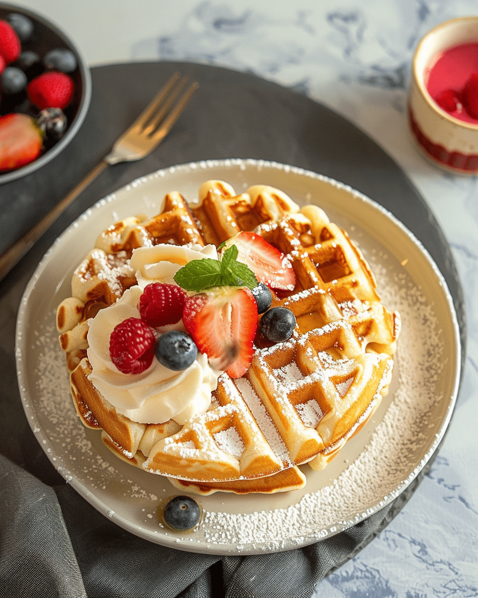 Soft & Fluffy Classic Waffles