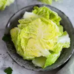 Steamed Cabbage with Lime Butter