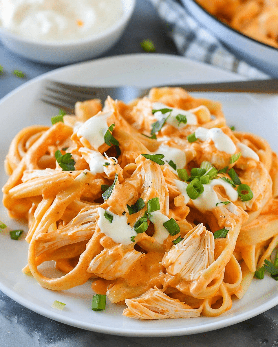 Buffalo Chicken Pasta