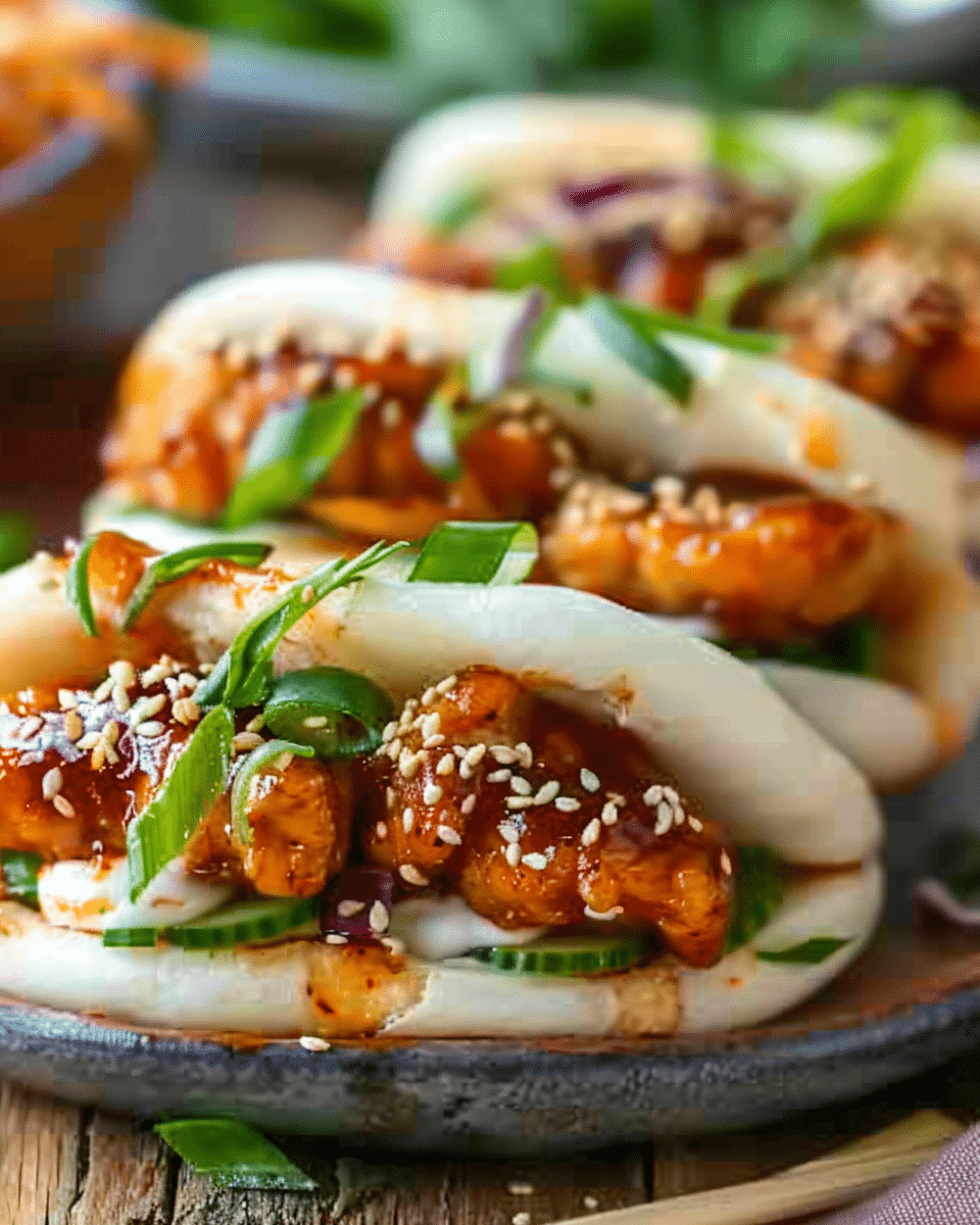 Korean Chicken Bao