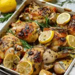 Sheet Pan Lemon-Rosemary Chicken