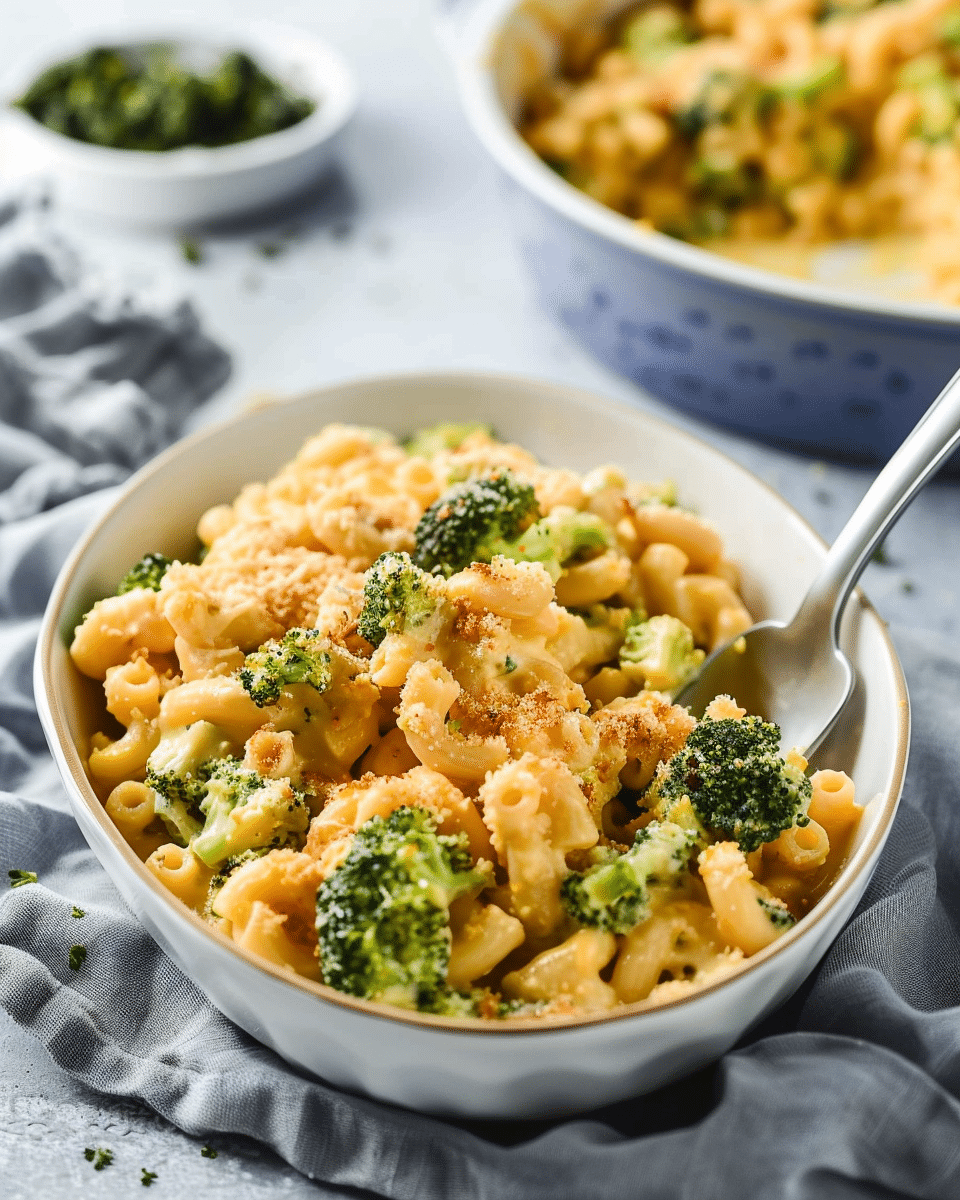 Vegan Broccoli Mac and Cheese