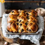 Choc Chip Hot Cross Buns