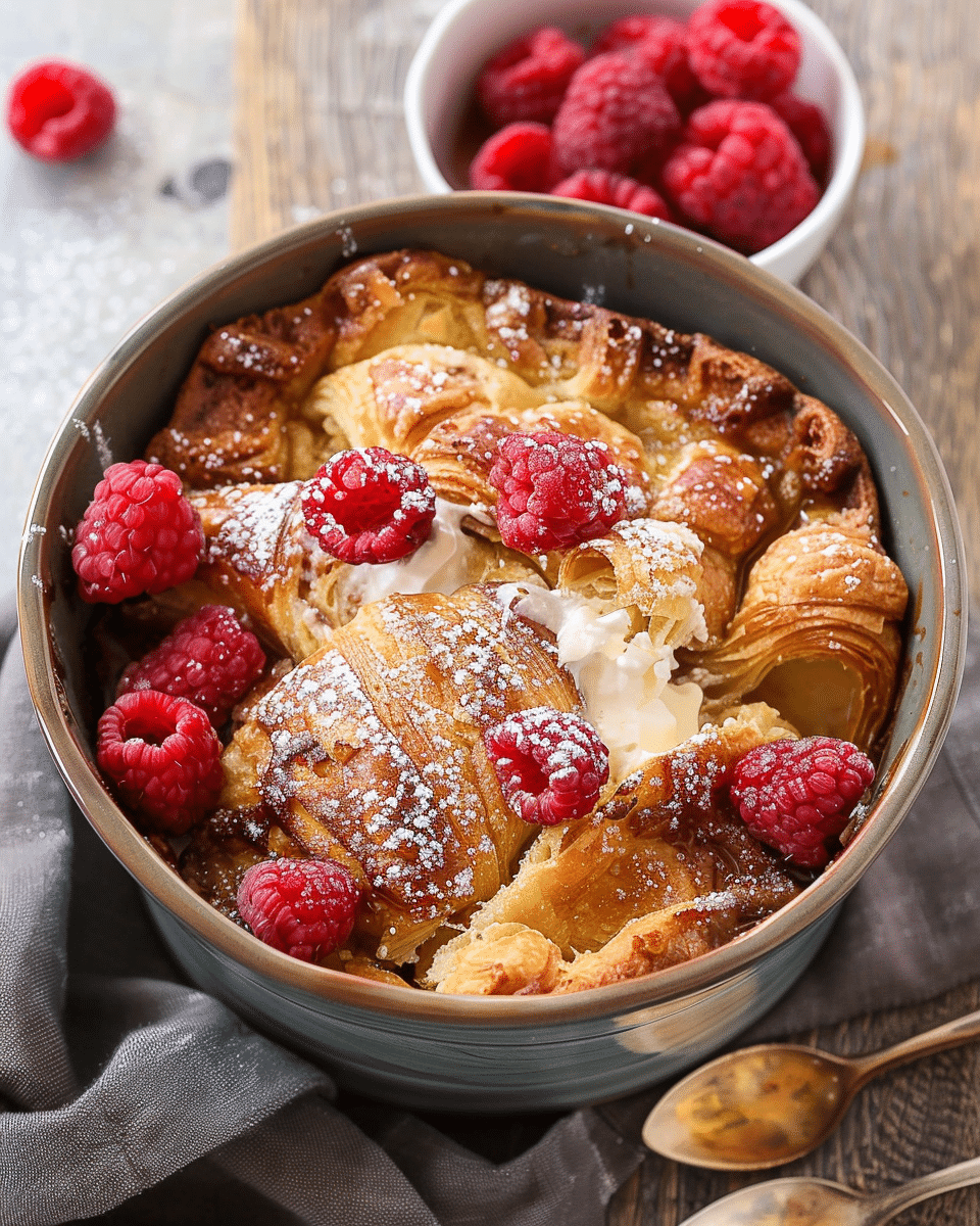 Croissant French Toast Casserole
