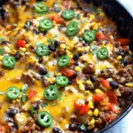 One Skillet Mexican Casserole