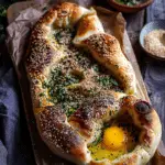 Sesame Khachapuri