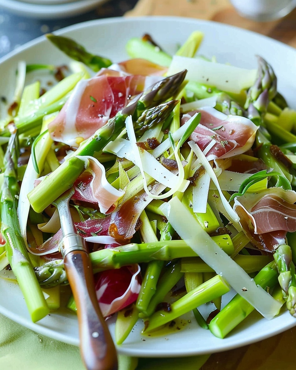 Shaved Asparagus Salad