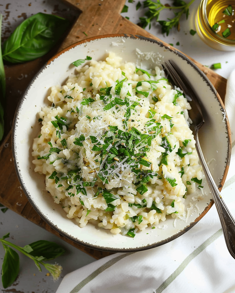 Wild Garlic Risotto