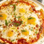 Breakfast Tortilla Pizza