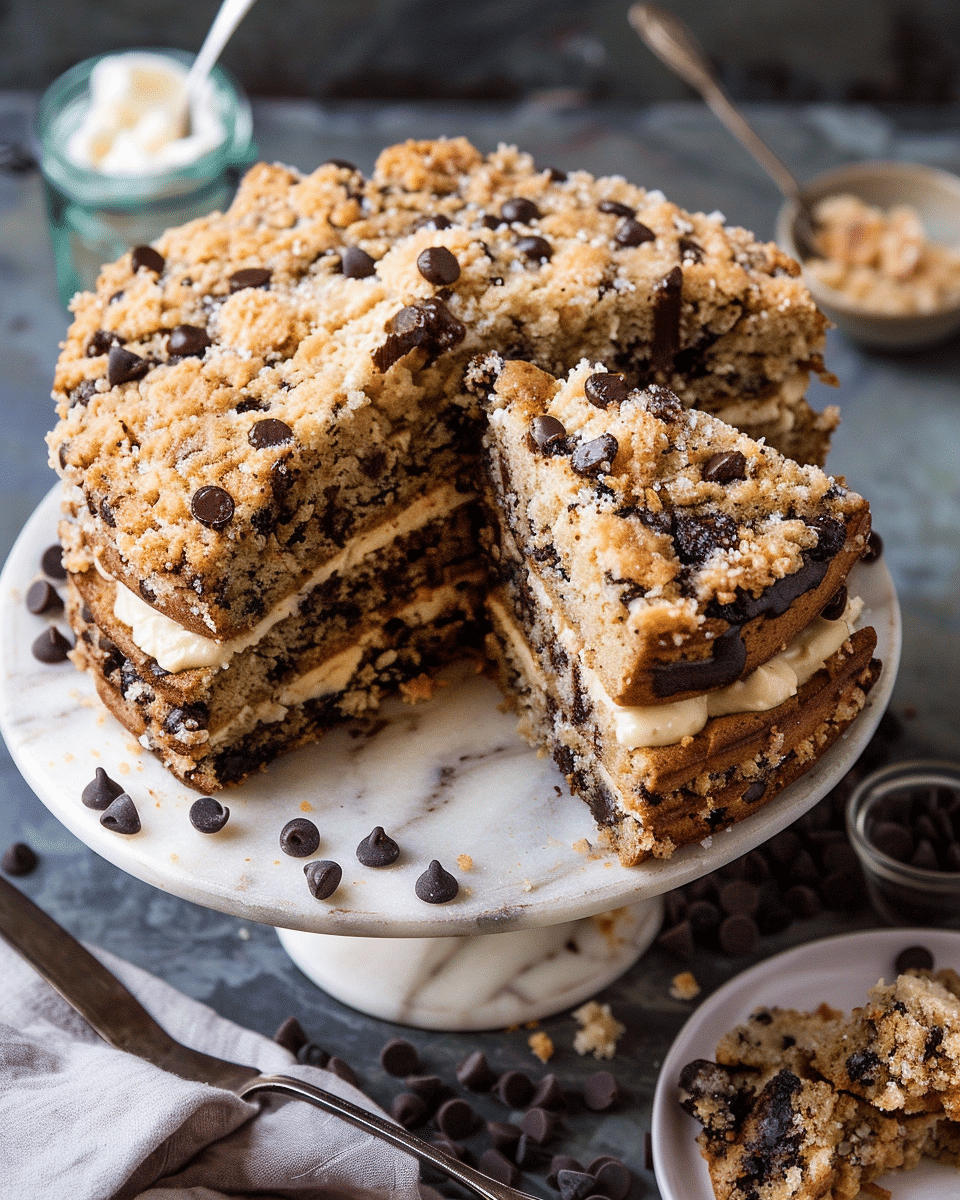 Chocolate Chip Cookie Coffee Cake