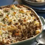 Layered Beef and Potato Casserole
