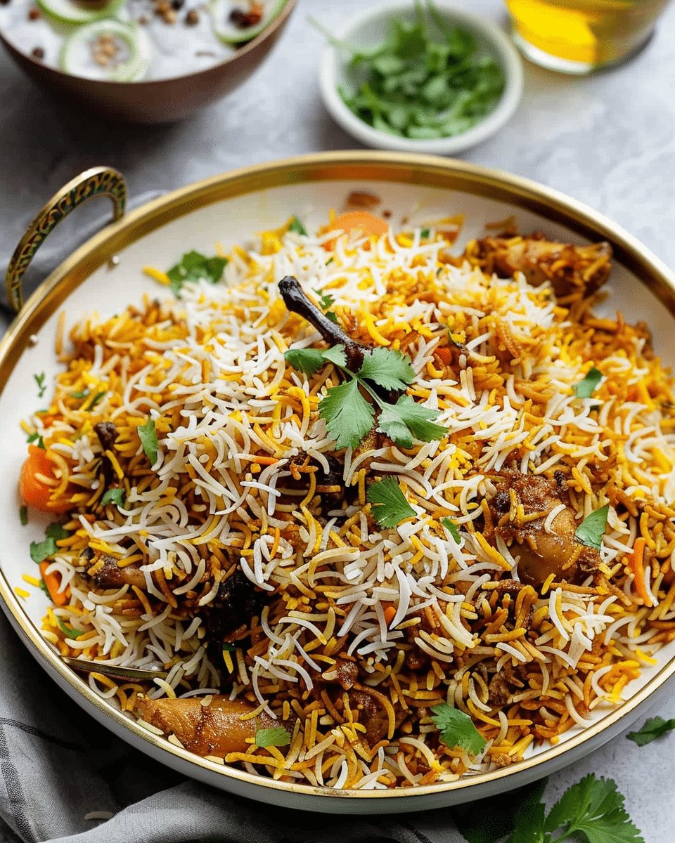 Pakistani Chicken Biryani