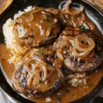 Hamburger Steaks with Onion Gravy