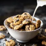 Homemade Oatmeal Chocolate Chip Cookie Cereal