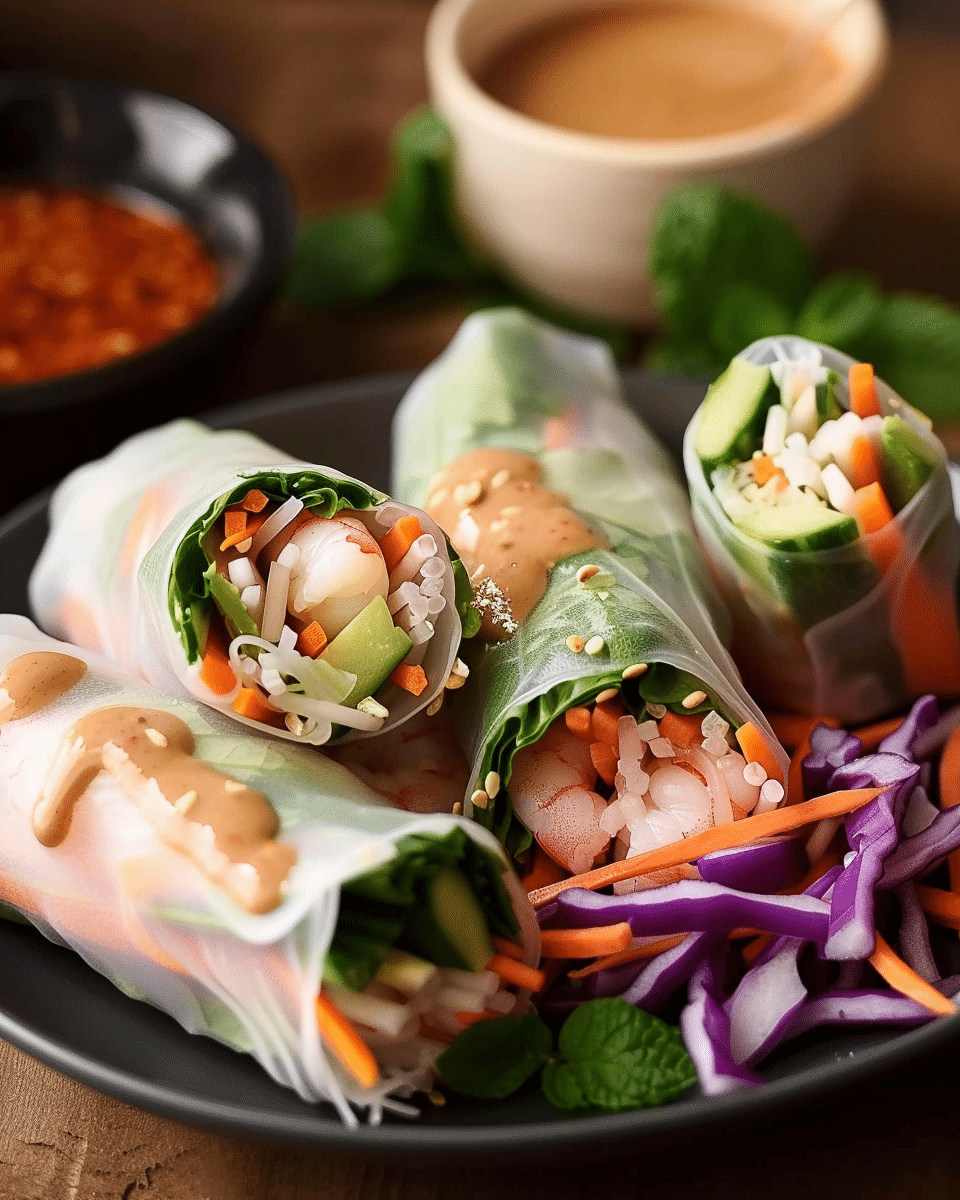 Spring Rolls with Shrimp
