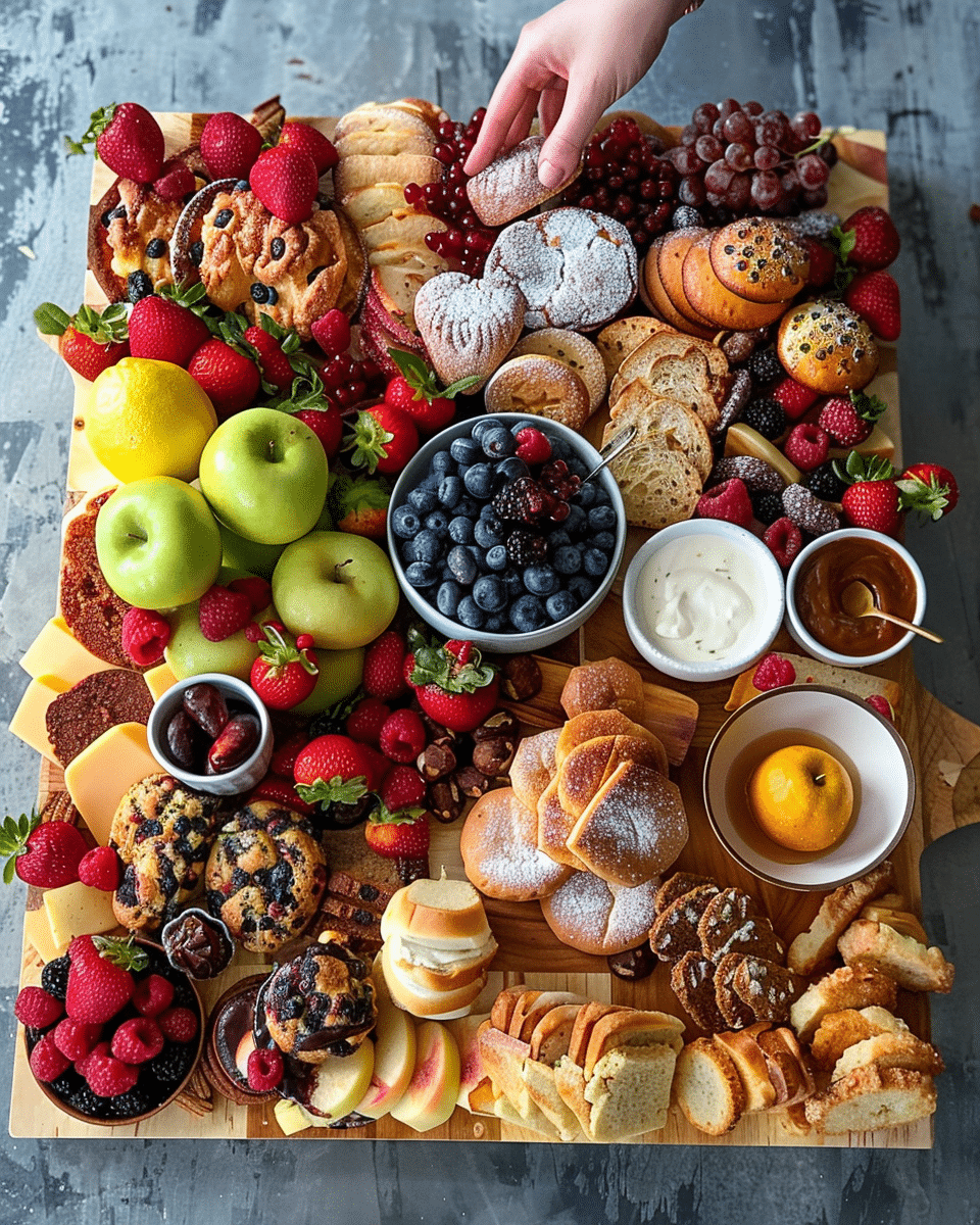 Baked Goods Brunch Board