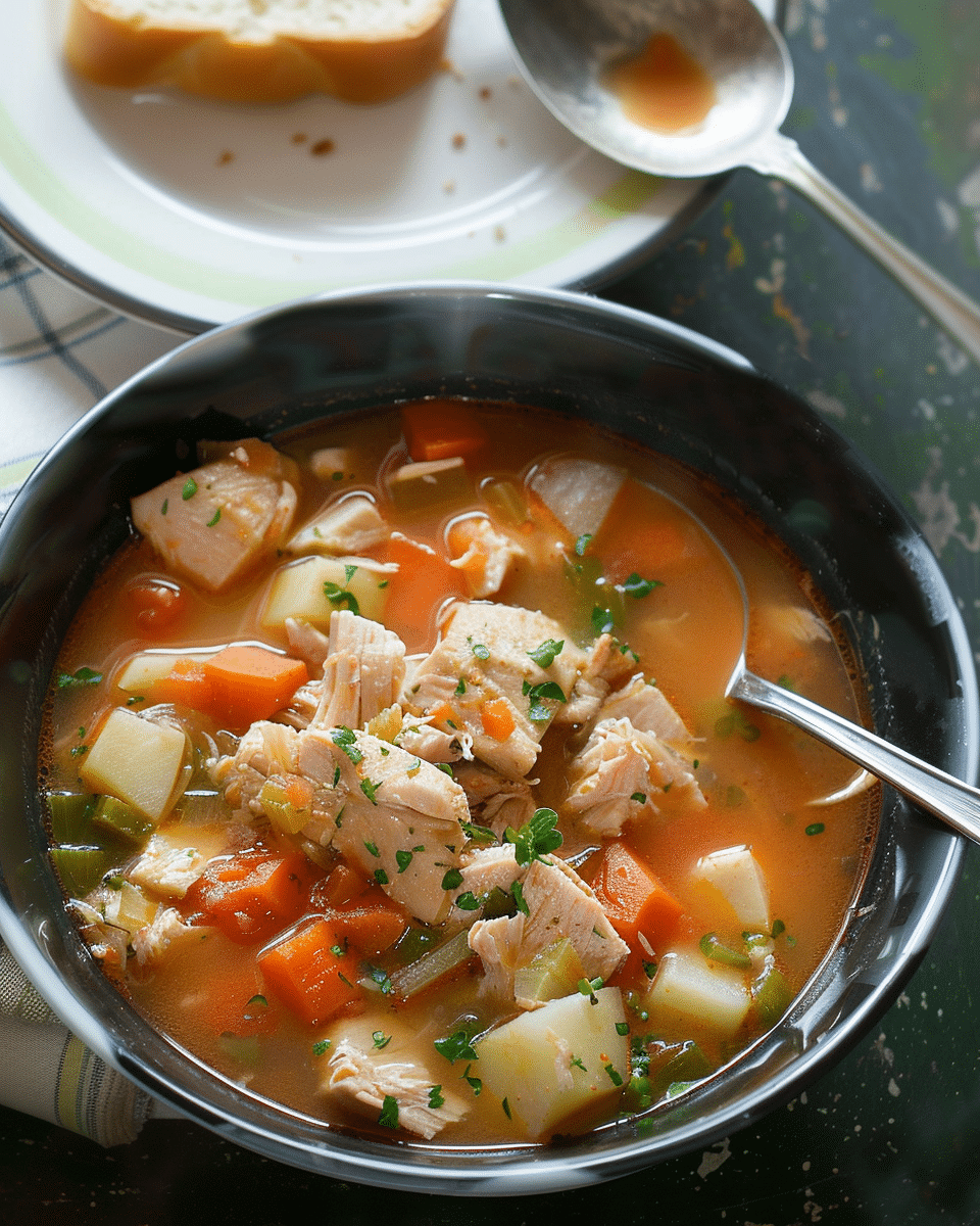 Leftover Turkey Stew