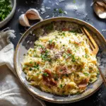 Lemon Butter Orzo Carbonara