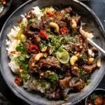 20 Minute Ginger Cashew Beef