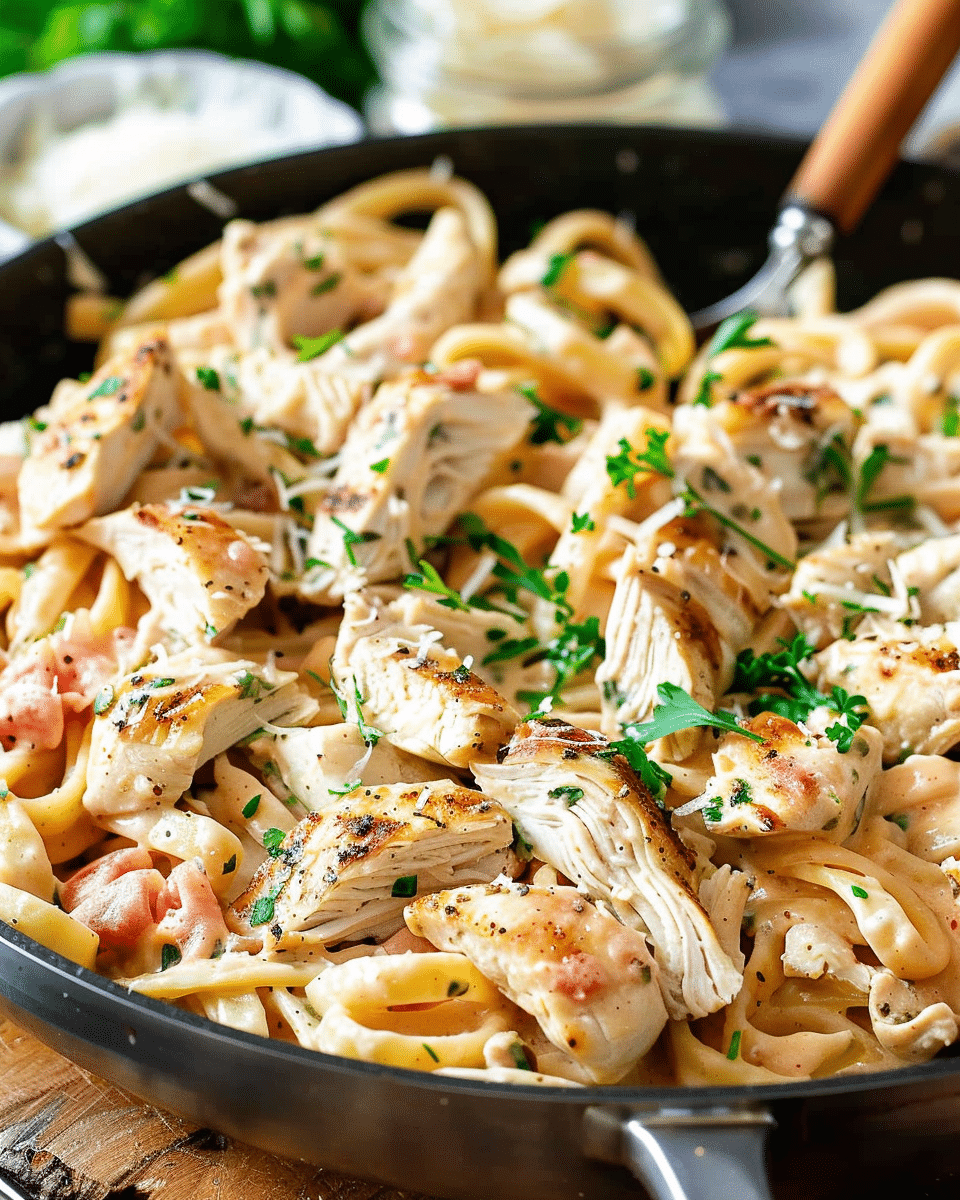 Creamy Italian Chicken Pasta
