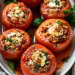 Greek Stuffed Tomatoes