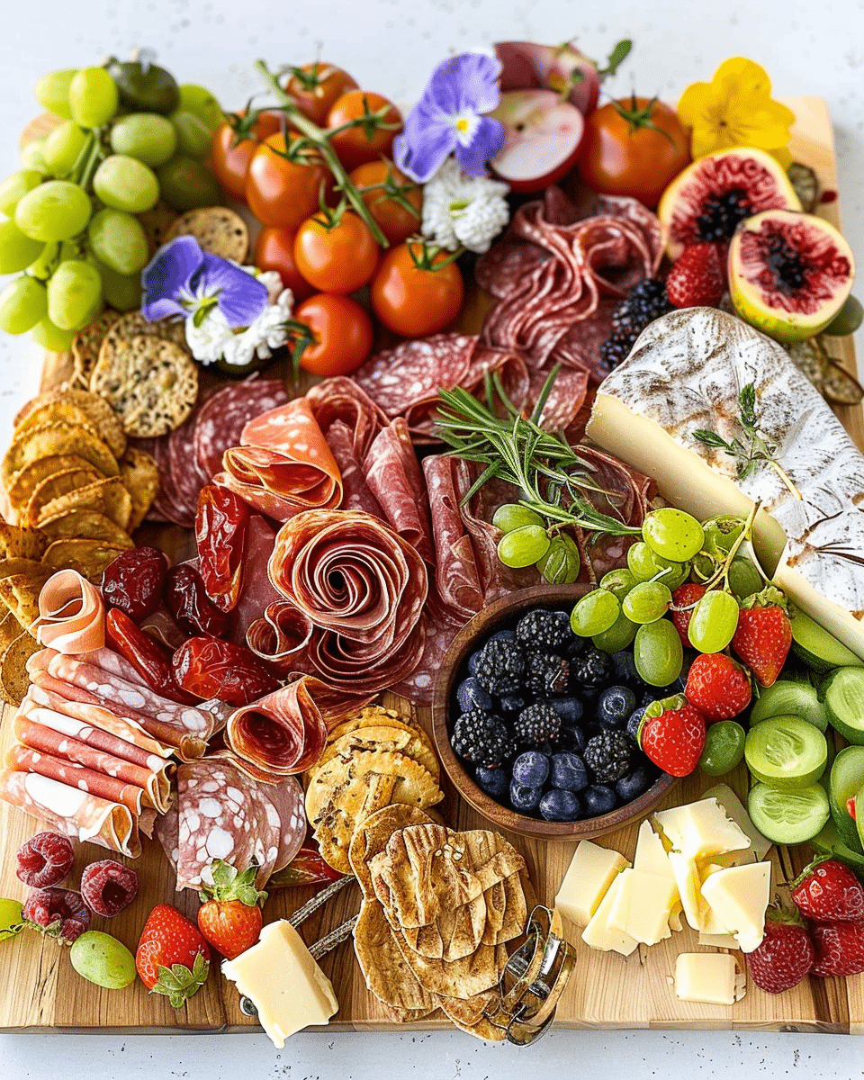 Perfect Mothers Day Charcuterie Board