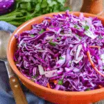 Red Cabbage Coleslaw