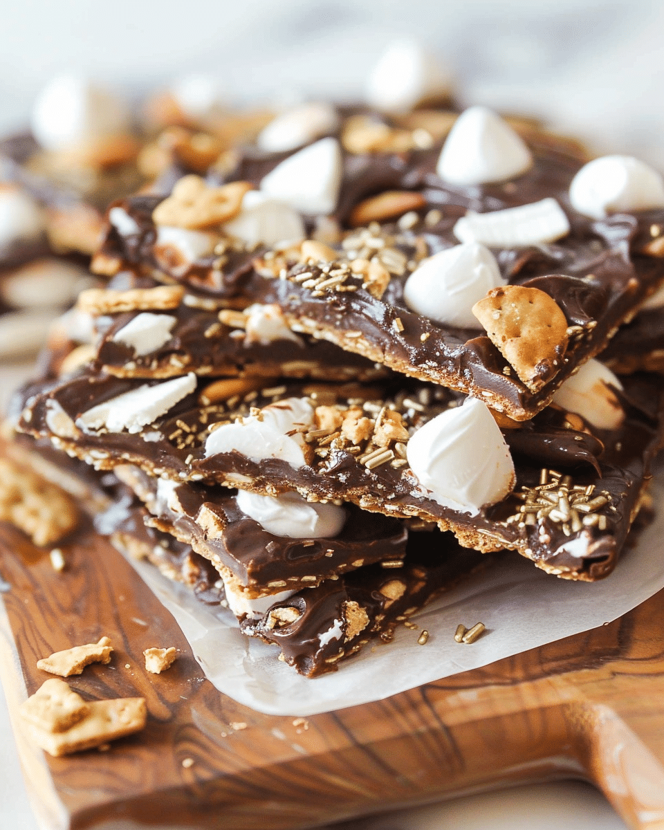 Loaded S’mores Bark