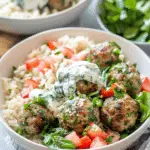 Mediterranean Meatball Bowls