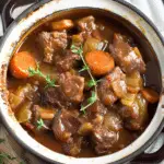 Lamb Casserole in the Slow Cooker