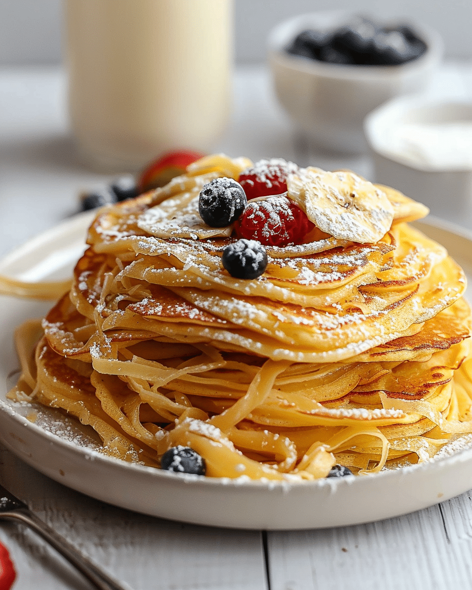 Pancake Spaghetti