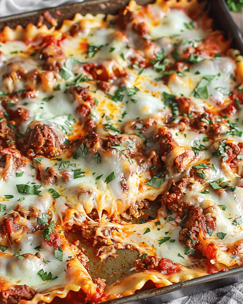 Sheet Pan Lasagna
