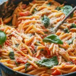 Creamy Tomato and Basil Pasta
