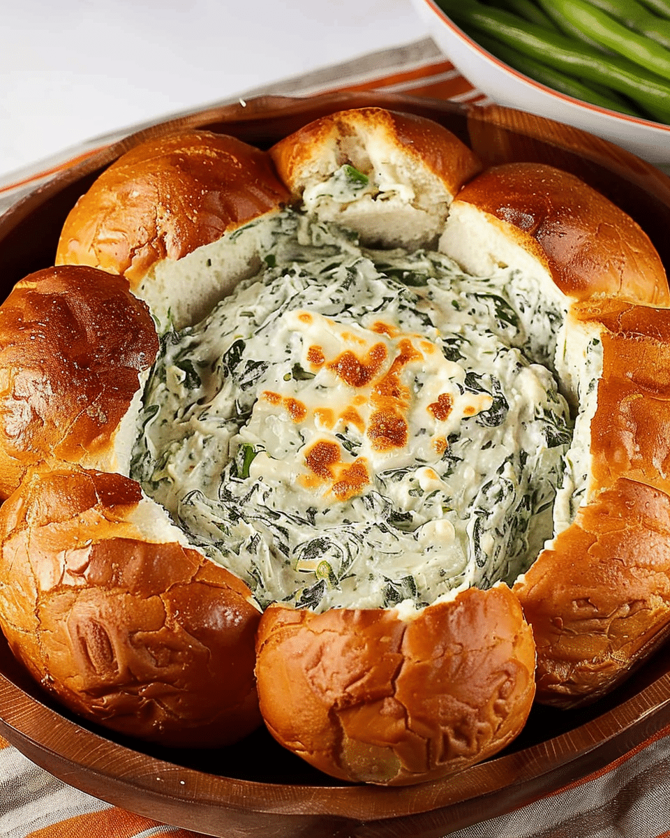 Knorr Spinach Dip Bread Bowl