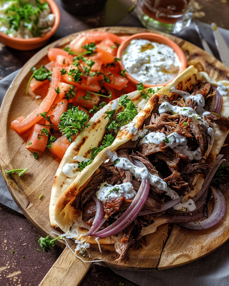 Pot Roast Gyros