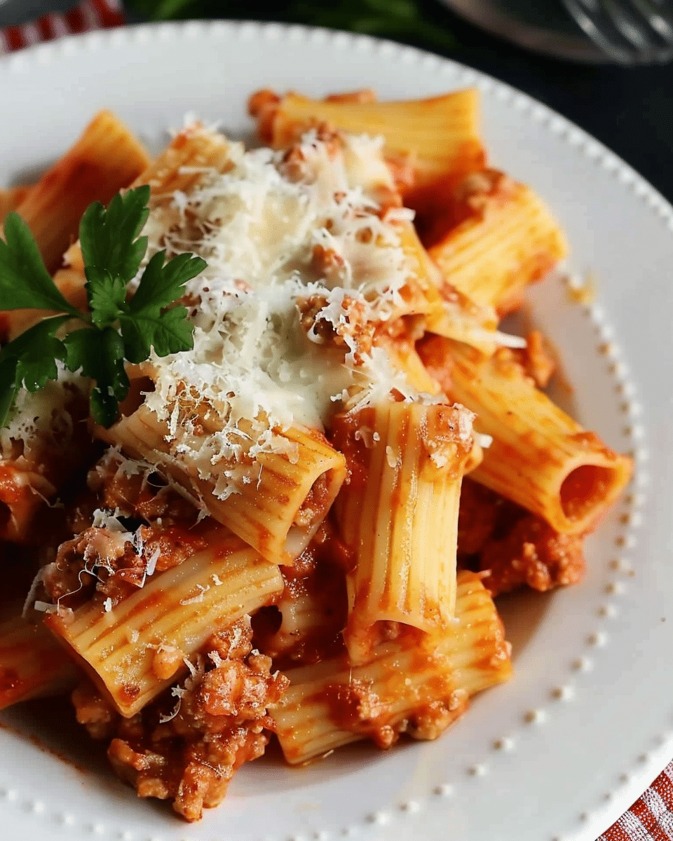 Rigatoni Pasta
