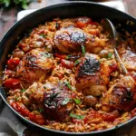 One-Pot Italian Tomato Chicken and Rice