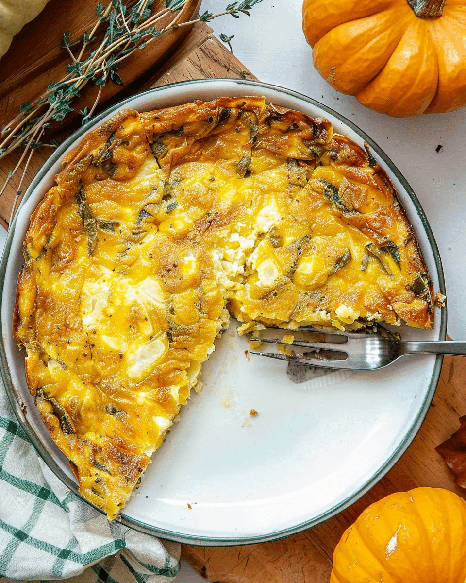 Easy Pumpkin Frittata
